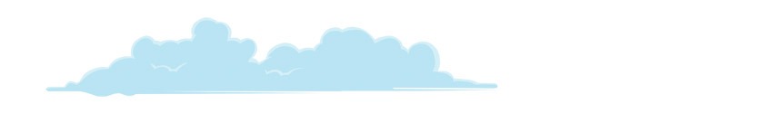 Illustration einer Wolke.