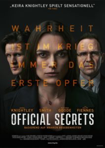 Filmplakat Official Secrets