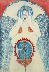 Maria Rolly (*1925), „Mütter-Zyklus, Nr. 2“, 1988-1991.