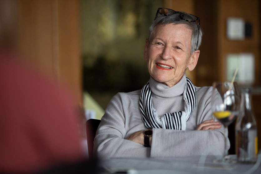 Brigitte Durrer, 73, Zeichnungslehrerin und Erwachsenenbildnerin im Gespräch.