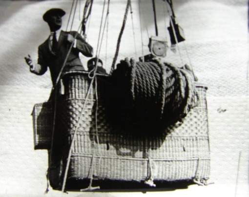 Ballonfahrt um 1929