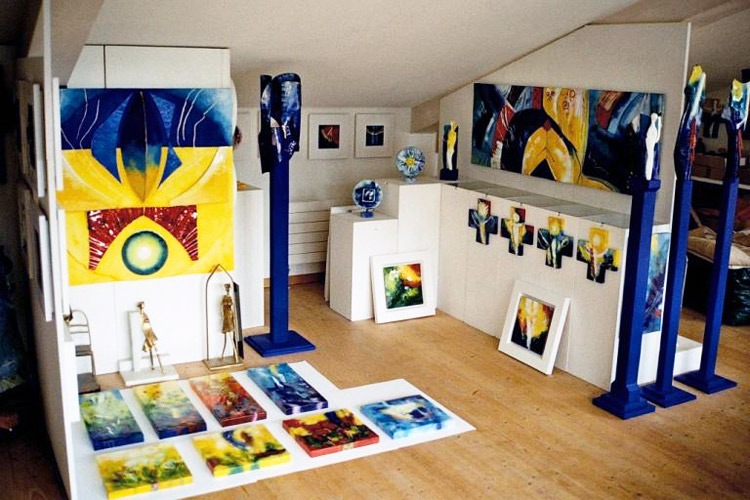 Atelier des Künstlers Josef Ammann