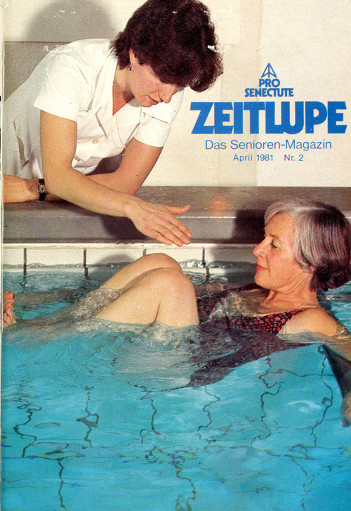 1981: Titelbild zum Schwerpunktthema Badekuren
