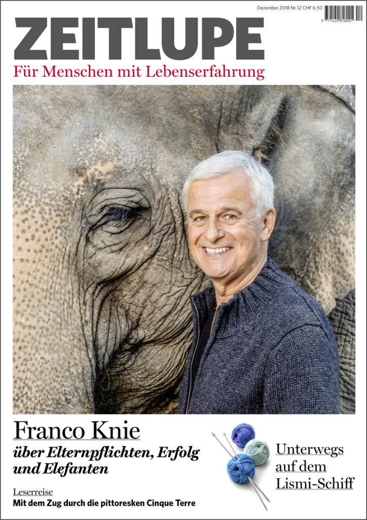 2018: Zirkusdirektor und Elefantendresseur Franco Knie