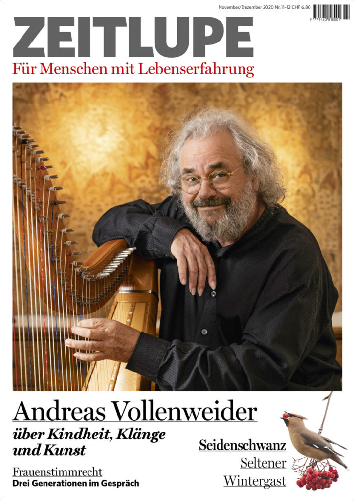 2020: Harfenmeister, Musikproduzent und -komponist sowie Autor Andreas Vollenweider