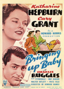 Filmplakat "Bringing up Baby"