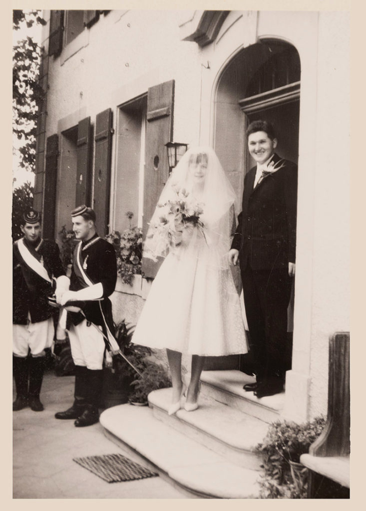 Hochzeitsfoto von Doris Hofer.