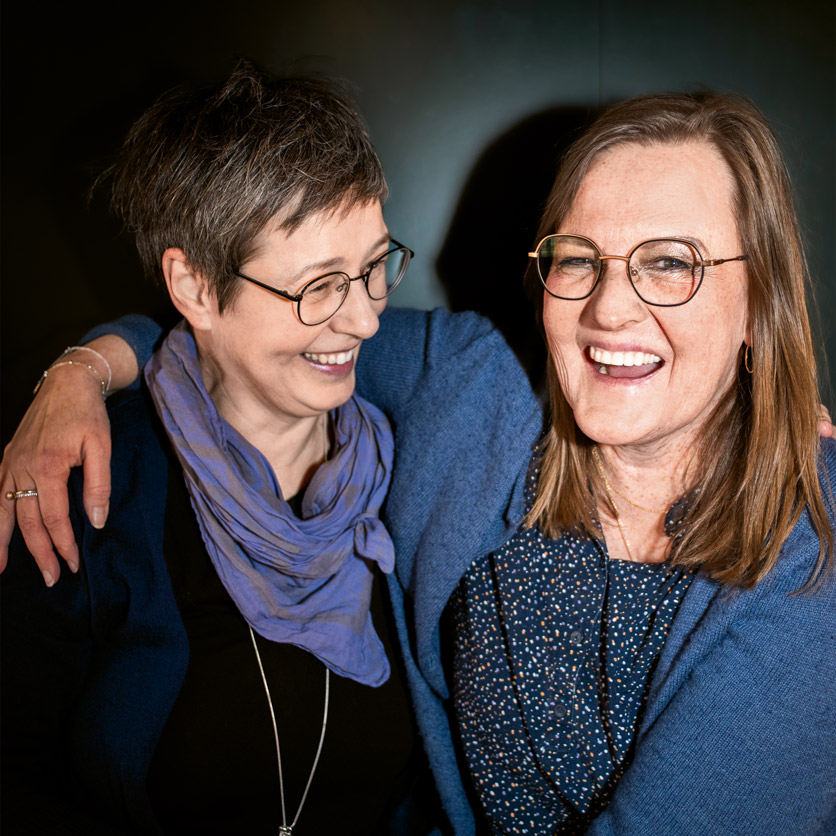Barbara Hodel und Karin Bryner
