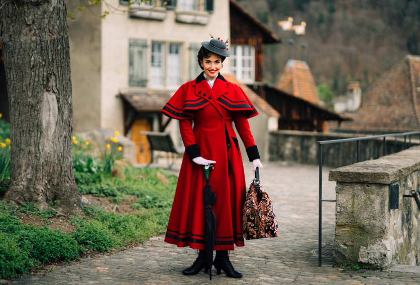 Mary Poppins an den Thuner Seespielen. 