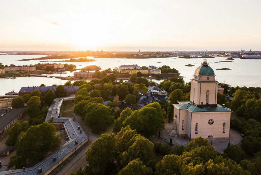 Die Festungsinsel Suomenlinna bei Helsinki.