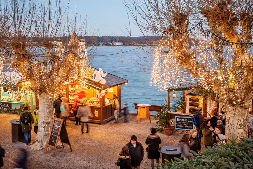 Weihnachtsmarkt am Bodensee in Konstanz