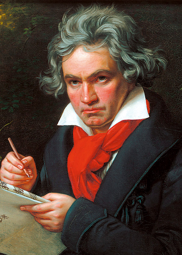 Portrait von Beethoven