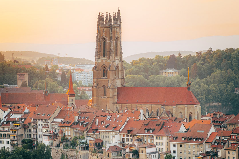 Jakobsweg: Zähringerstadt Fribourg