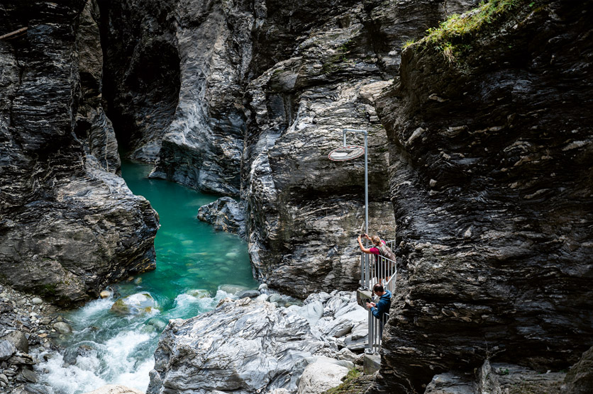 Römerstrasse durch Rätien: Viamala-Schlucht