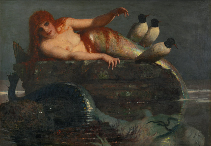 Arnold Böcklin, Meeresstille, 1887.