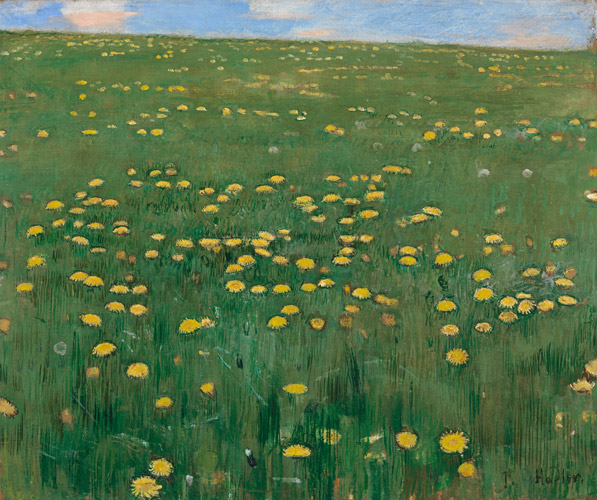 Ferdinand Hodler: Pré fleuri, Collection Christoph Blocher