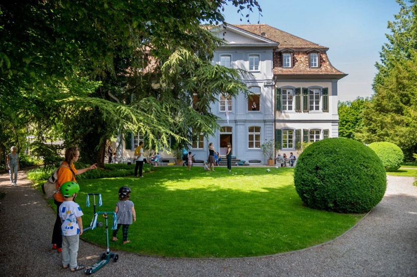 Schloss in Aarau mit Forum Schlossplatz