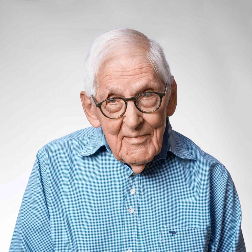 Swiss100 Ausstellung: Portrait eines über 100-Jährigen