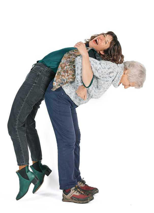 Generationenfreundschaft: Lea und Gisula