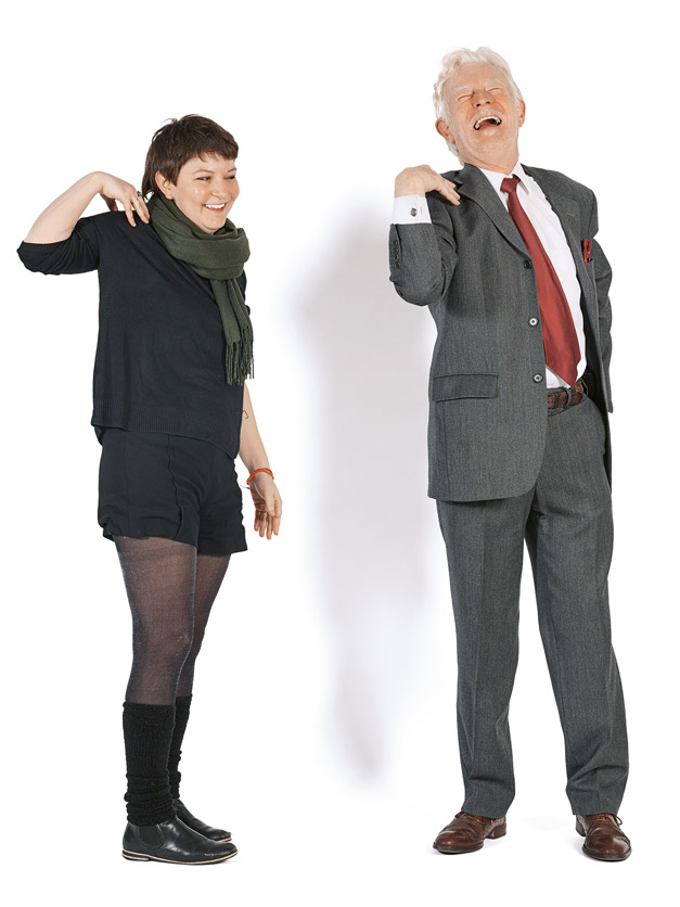 Generationenfreundschaft: Lisa und George