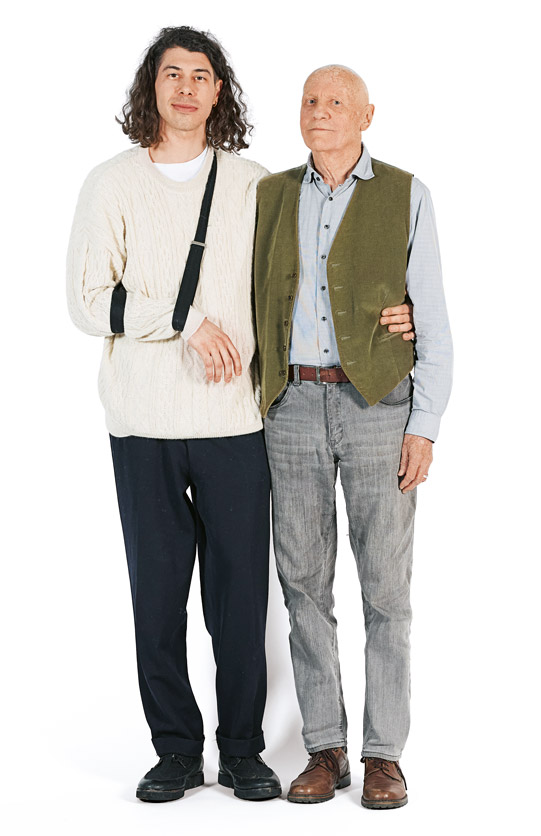 Generationenfreundschaft: Rafael und Hanno