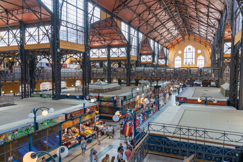 Markthalle in Budapest