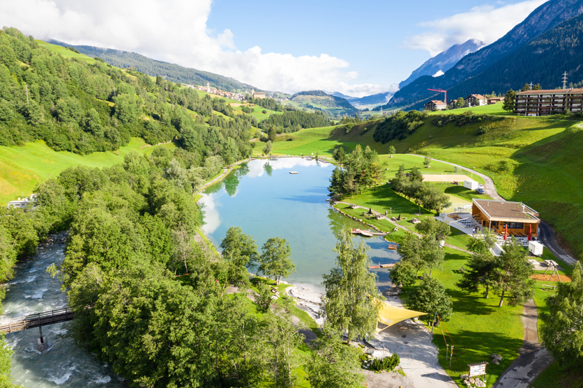 Savognin Badesee Lai Barnagn
