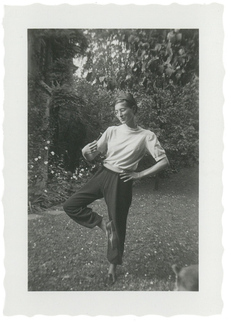 Pia Willi als Studentin ca. 1957