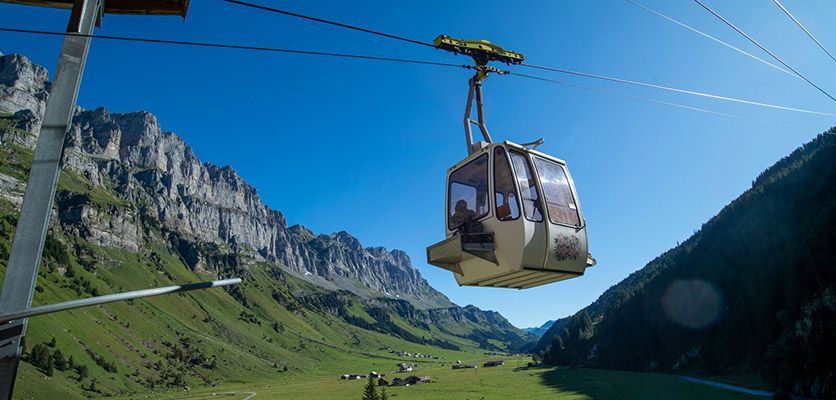 Seilbahn Urnerboden-Fisetengrad