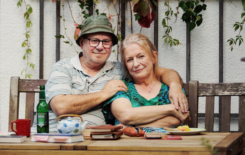 Dagmar Manzel und Joachim Król in "Alte Liebe"