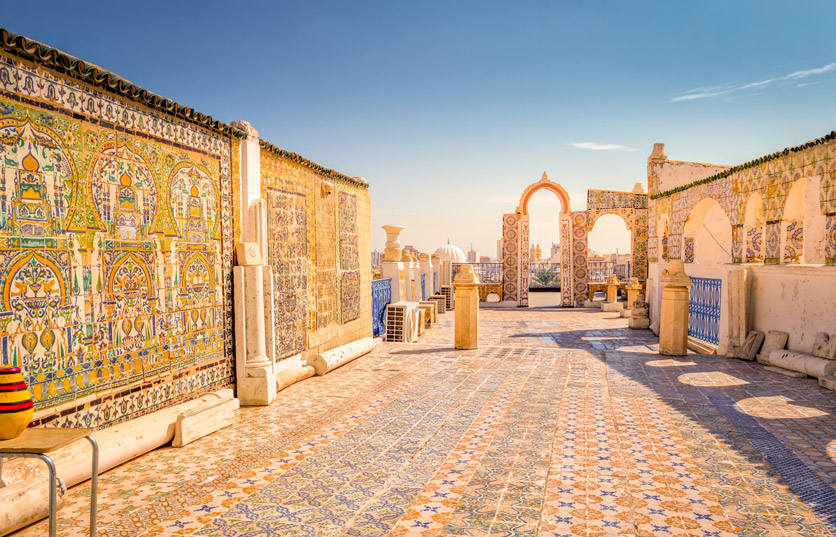 Über den
Dächern von Tunis