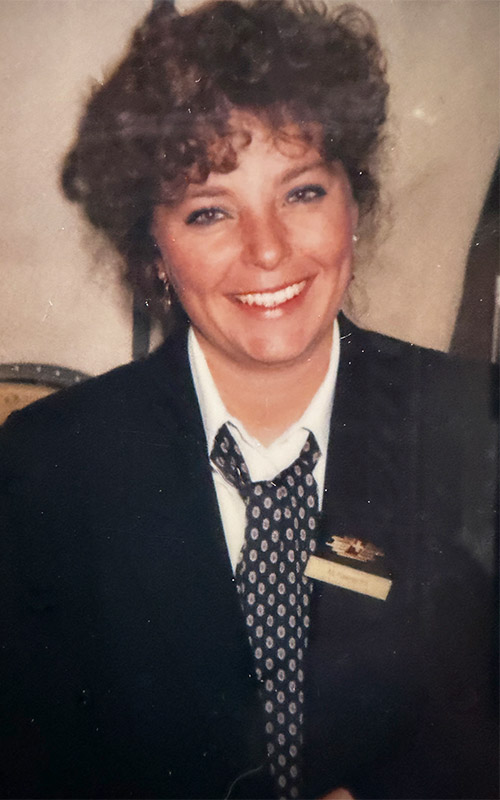 Monika Fasnacht arbeitete
als Flight Attendant (FA).