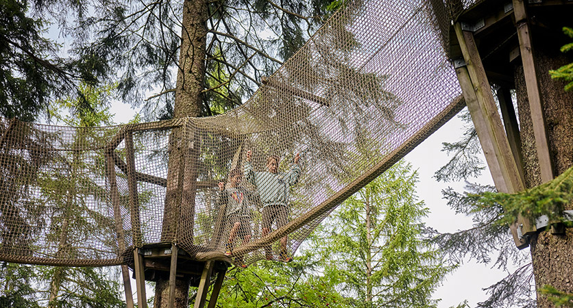 Wipfelpfad auf der Fräkmüntegg